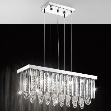 Lampă cu pendul CALAONDA 93422 7x33W/G9 de la Eglo