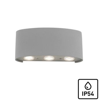 Aplique de perete CARLO 9488-21 3000K 6x0,8W/LED 510LM IP54 de la Paul Neuhaus