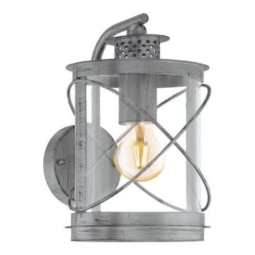 Aplique de perete HILBURN 1 94866 1x60W/E27 IP44 de la Eglo
