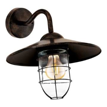Aplique de perete MELGOA 94863 1x60W/E27 IP44 de la Eglo