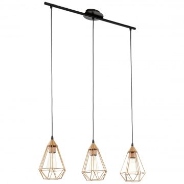 Lampă cu pendul TARBES 94195 3x60W/E27 de la Eglo