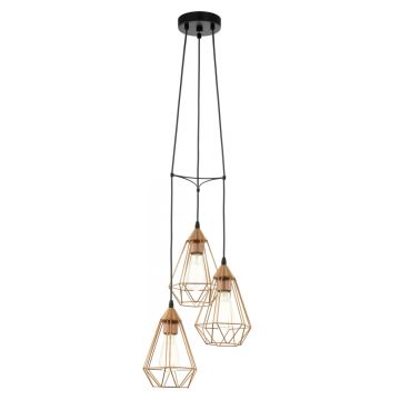 Lampă cu pendul TARBES 94196 3x60W/E27 de la Eglo