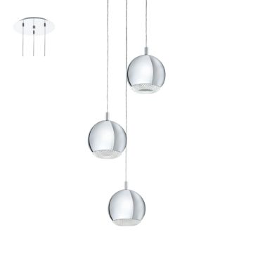 Lampă cu pendul CONESSA 95913 3x3,3W/LED 720LM de la Eglo