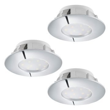 Lumină îngropată deasupra plafonului PINEDA 95822 3x6W/LED 500LM IP44 de la Eglo