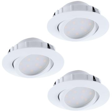 Lumină îngropată deasupra plafonului PINEDA 95851 3x6W/LED 500LM de la Eglo