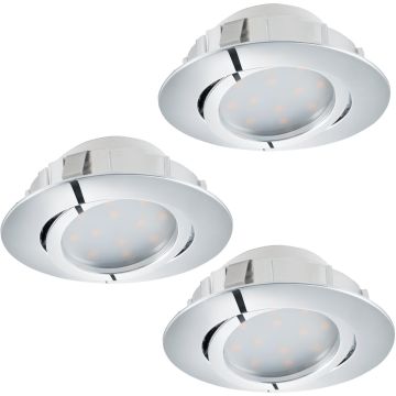 Lumină îngropată deasupra plafonului PINEDA 95852 3x6W/LED 500LM de la Eglo