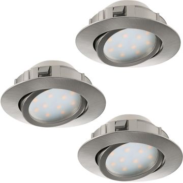 Lumină îngropată deasupra plafonului PINEDA 95853 3x6W/LED 500LM de la Eglo