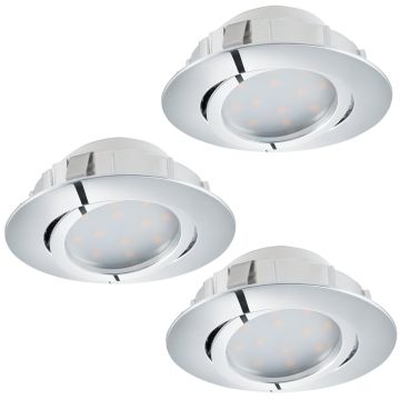 Lumină îngropată deasupra plafonului PINEDA 95858 3x6W/LED 500LM de la Eglo