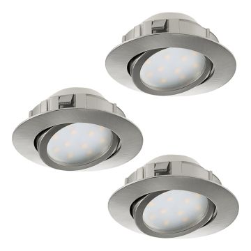 Lumină îngropată deasupra plafonului PINEDA 95859 3x6W/LED 500LM de la Eglo