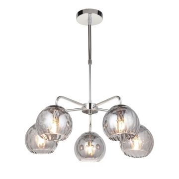 Candelabru DIMPLE 97972 5x7W LED E14 IP20 de la Endon