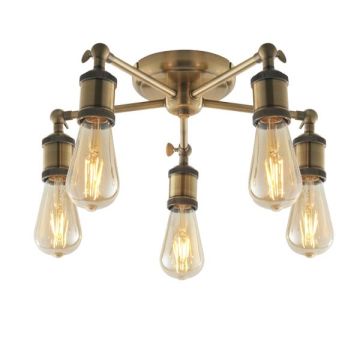 Lampă de tavan HAL 97244 5x10W LED E27 IP20 de la Endon