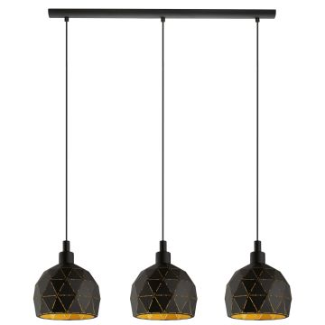 Lampă cu pendul ROCCAFORTE 97846 3x40W/E14 de la Eglo