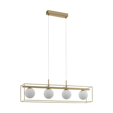 Lampă cu pendul VALLASPRA 97793 4x40W/E14 de la Eglo