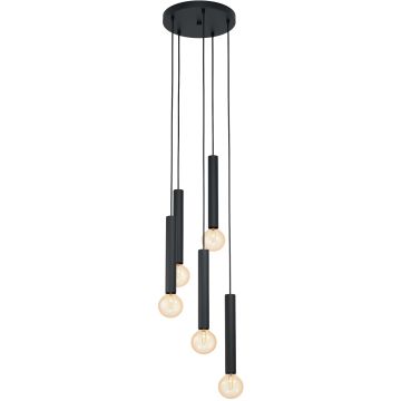 Lampă cu pendul CORTENOVA 98058 5x60W/E27 IP20 de la Eglo