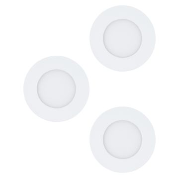 Downlight wpuszczany FUEVA 98633 3000K 3x2,8W/LED 1050lm IP20/IP44 de la Eglo