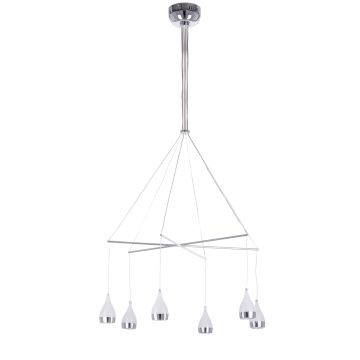 Lampă cu pendul TELESTO AD16024-6A CH 6x5W/LED IP20 de la Italux