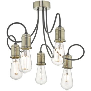 Lampă de tavan ALZBET ALZ5475 5x60W/E27 de la Dar Lighting