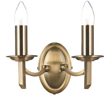 Aplique de perete AMBASSADOR AMB0975 2x40W/E14 de la Dar Lighting