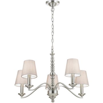 Candelabru ASTAIRE ASTAIRE-5SN 5x40W/E14 IP20 de la Endon