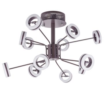 Lampă de tavan METIS AX16002-12A COFFEE 12x4,8W/LED IP20 de la Italux
