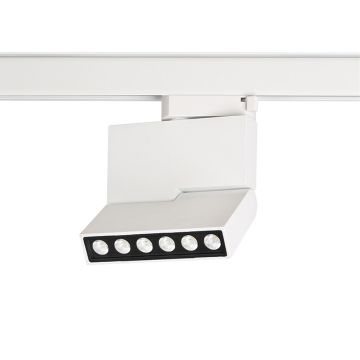Proiector de șină LEON 5 TRACK AZ3490 3000K 1x12W/LED 1305LM IP20 de la AZzardo