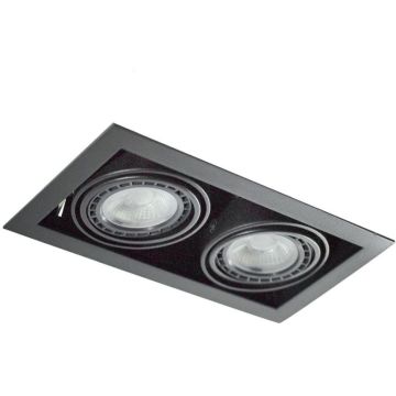 Lumină îngropată deasupra plafonului NOVA AZ2875 2x50W/GU10/ES111 de la AZzardo