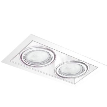 Lumină îngropată deasupra plafonului NOVA AZ2876 2x50W/GU10/ES111 de la AZzardo