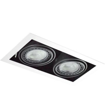 Lumină îngropată deasupra plafonului NOVA AZ2877 2x50W/GU10/ES111 de la AZzardo