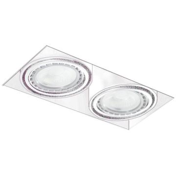 Lumină îngropată deasupra plafonului NOVA AZ2934 2x50W/GU10/ES111 de la AZzardo