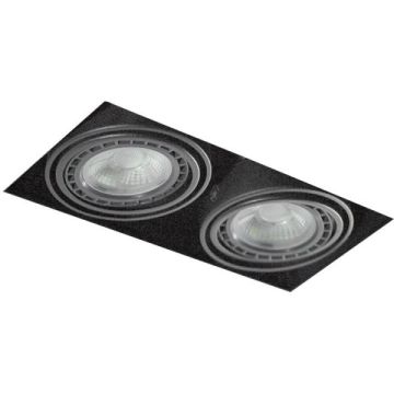 Lumină îngropată deasupra plafonului NOVA AZ2935 2x50W/GU10/ES111 de la AZzardo