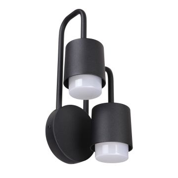 Aplique de perete SORANO C49-2/BK-9 2x6W/LED 1550LM IP44 de la Italux
