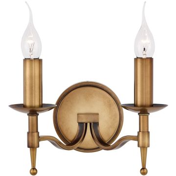 Aplique de perete STANFORD CA1W2B 2x40W/E14 de la Endon