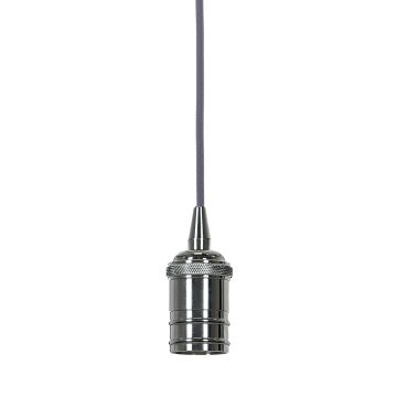 Lampă cu pendul ATRIUM DS-M-036 CHROME 1x60W/E27 de la Italux