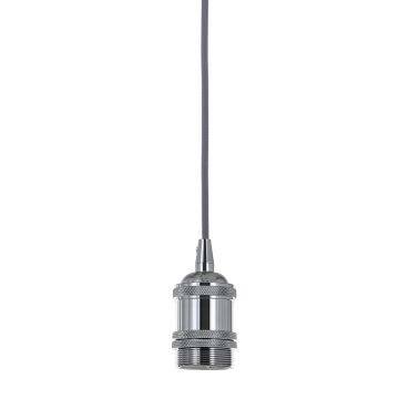 Lampă cu pendul CLASSO DS-M-034 CHROME 1x60W/E27 de la Italux