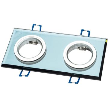 Lumină îngropată deasupra plafonului DOWNLIGHT EKOS926 2X50W/GU10 de la Eko-Light