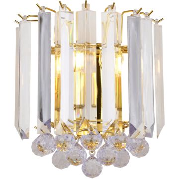 Aplique de perete FARGO FARGO-WBBP 2x60W/E14 IP20 de la Endon