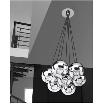 Lampă cu pendul GULIA AZ0877 7x50W/GU10 IP20 de la AZzardo