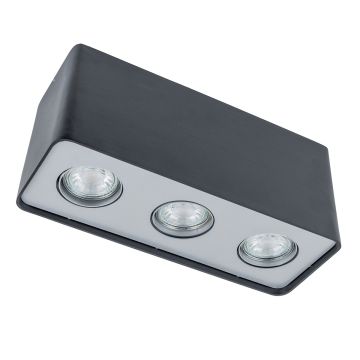 Lumină montată pe suprafață HARRIS FH31433S-BL 3x50W/GU10 IP20 de la Italux