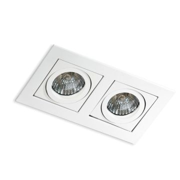 Lumină îngropată deasupra plafonului PACO AZ0799 2x50W/MR16 de la AZzardo