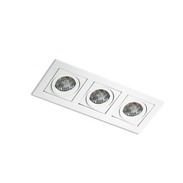 Lumină îngropată deasupra plafonului PACO AZ0802 3x50W/MR16 de la AZzardo
