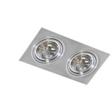 Lumină îngropată deasupra plafonului SIRO AZ0770 2x50W/GU10 ES111 de la AZzardo