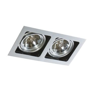 Lumină îngropată deasupra plafonului SISTO AZ0794 2x50W/G53/AR111 de la AZzardo