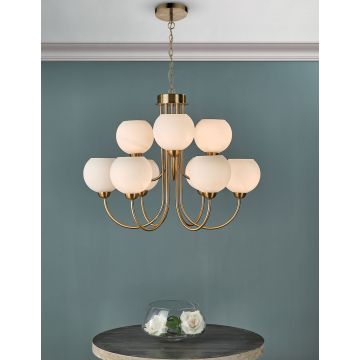 Candelabru INDRA IND1335 9x40W/E14 de la Dar Lighting