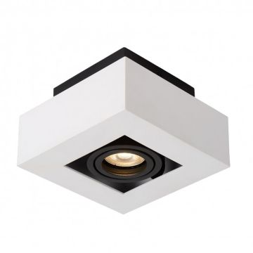 Lumină montată pe suprafață CASEMIRO IT8001S1-WH/BK 1x50W/GU10 de la Italux