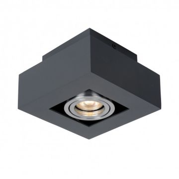 Lumină montată pe suprafață CASEMIRO IT8002S1-BK/AL 1x50W/GU10 de la Italux