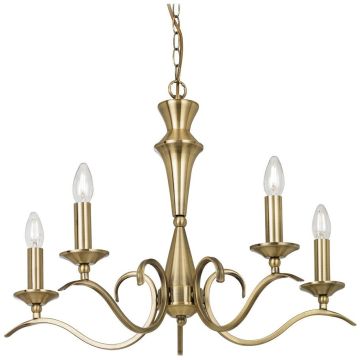 Candelabru KORA KORA-5AB 5x40W/E14 IP20 de la Endon