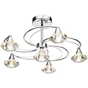 Lampă de tavan LUTHER LUT0650 6x40W/G9 de la Dar Lighting