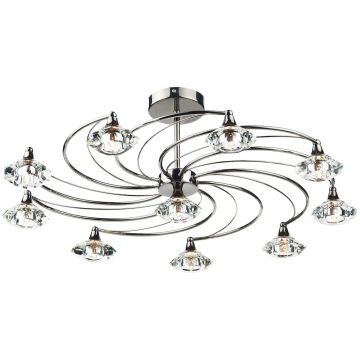 Lampă de tavan LUTHER LUT2367 10x40W/G9 de la Dar Lighting