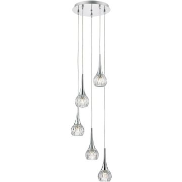 Lampă cu pendul LYALL LYA0550 5x40W/G9 de la Dar Lighting
