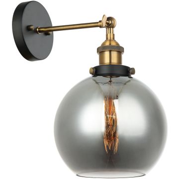Aplique de perete CARDENA MBM-4330-1-GD+SG 1x40W/E27 IP20 de la Italux